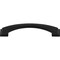 Jeffrey Alexander 128 mm Center-to-Center Matte Black Arched Roman Cabinet Pull 944-128MB - alternate 4